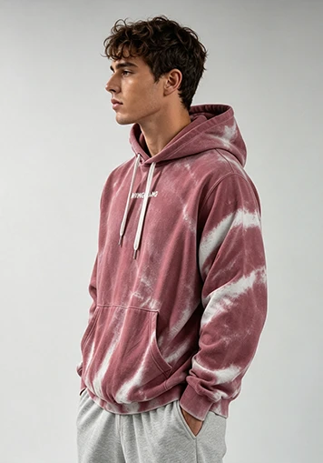 Tie Dye Pullover Hoodie