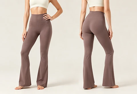 Minghang GARMENTS PROVIDES OEM ODM services for custom flared leggings