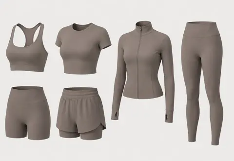 Women Full‑Range Activewear Sets Collection, Multi‑piece Fitness Activewear, Custom OEM ODM Sportswear Manufacturer