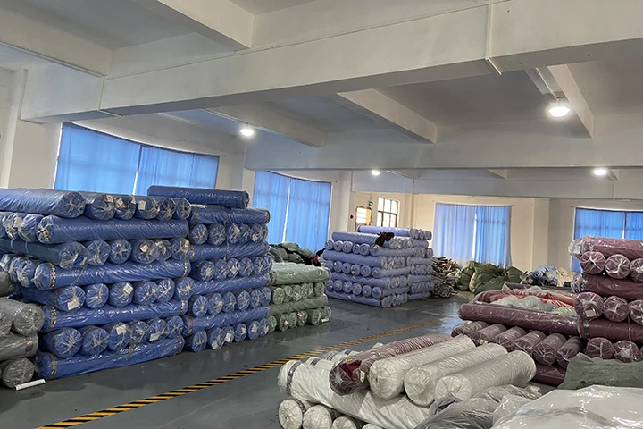 fabric storage minghang fabric warehouse