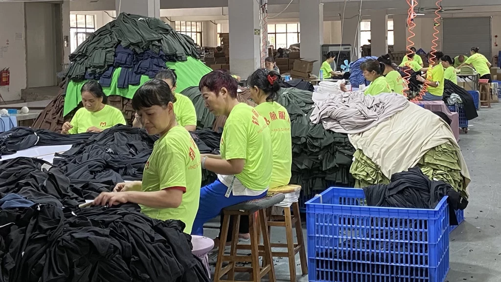 inspection Bulk clothing production quality control and final garment inspection